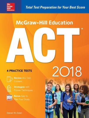 cover image of McGraw-Hill Education ACT 2018